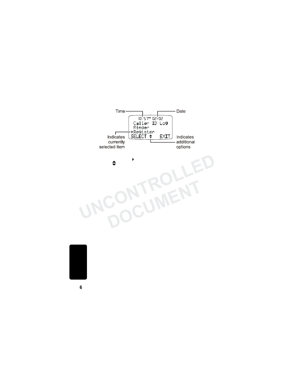 Uncontrolled document | Motorola MD7000 User Manual | Page 24 / 55