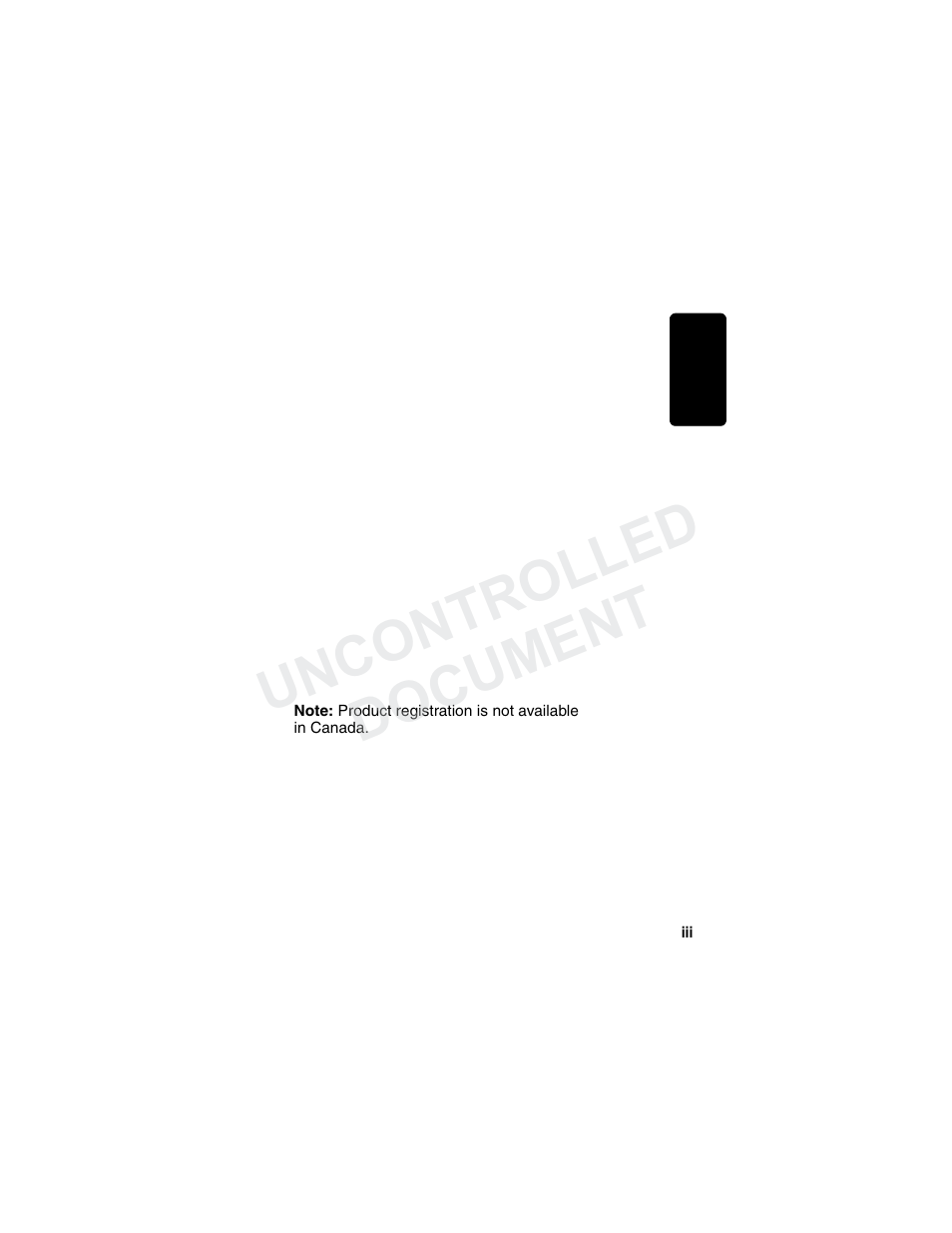 Uncontrolled document | Motorola MD7000 User Manual | Page 4 / 55