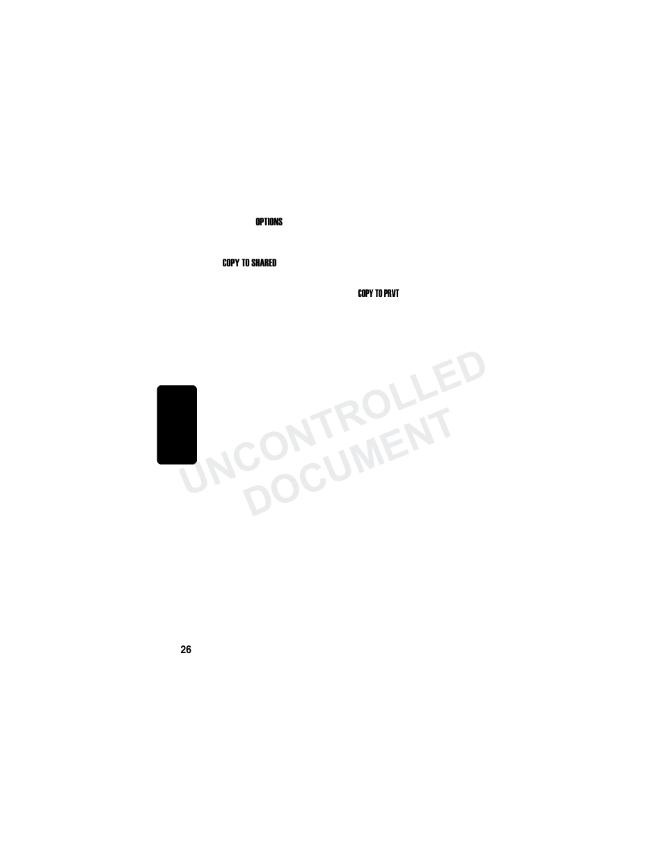 Re l im in a r y, Uncontrolled document | Motorola MD7000 User Manual | Page 44 / 55