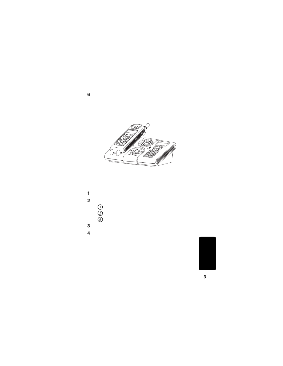 Setting up the handset | Motorola MA580 User Manual | Page 21 / 53