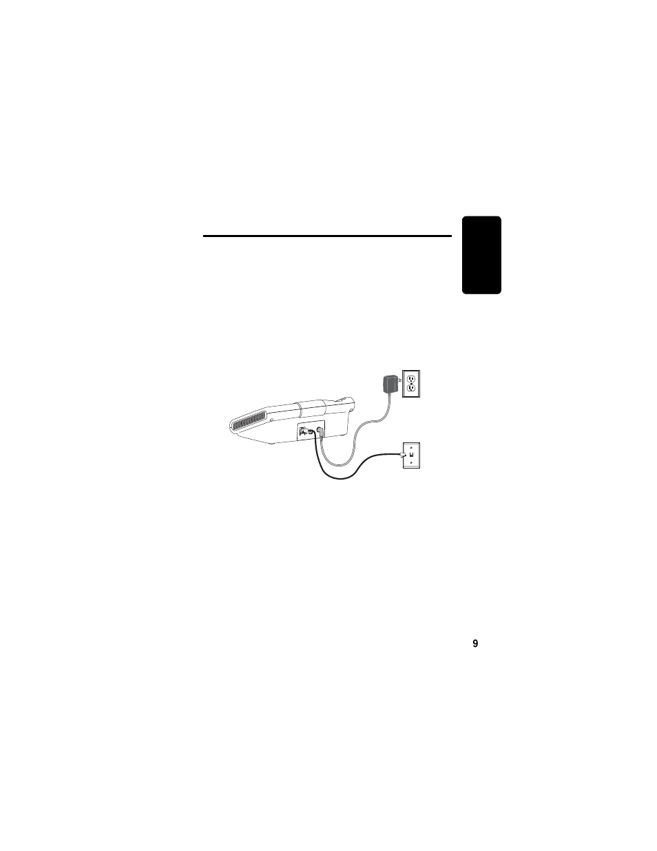 Installation, Installing the phone on a desk | Motorola MA580 User Manual | Page 27 / 53