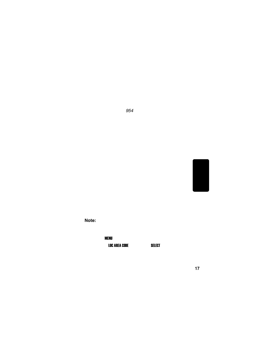 Storing area codes for caller id | Motorola MD751 User Manual | Page 35 / 64