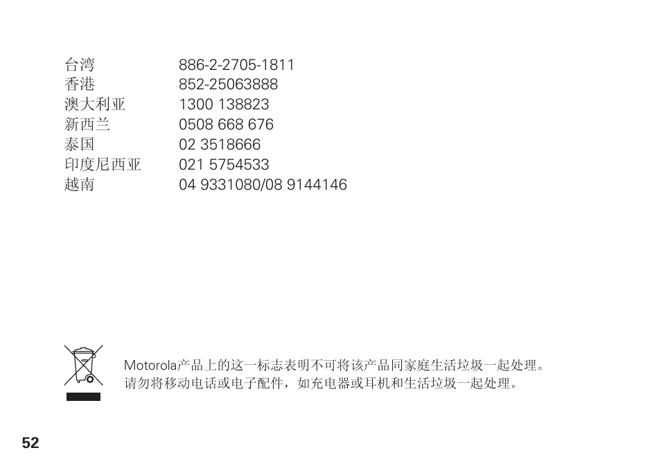 Motorola S305 User Manual | Page 53 / 82