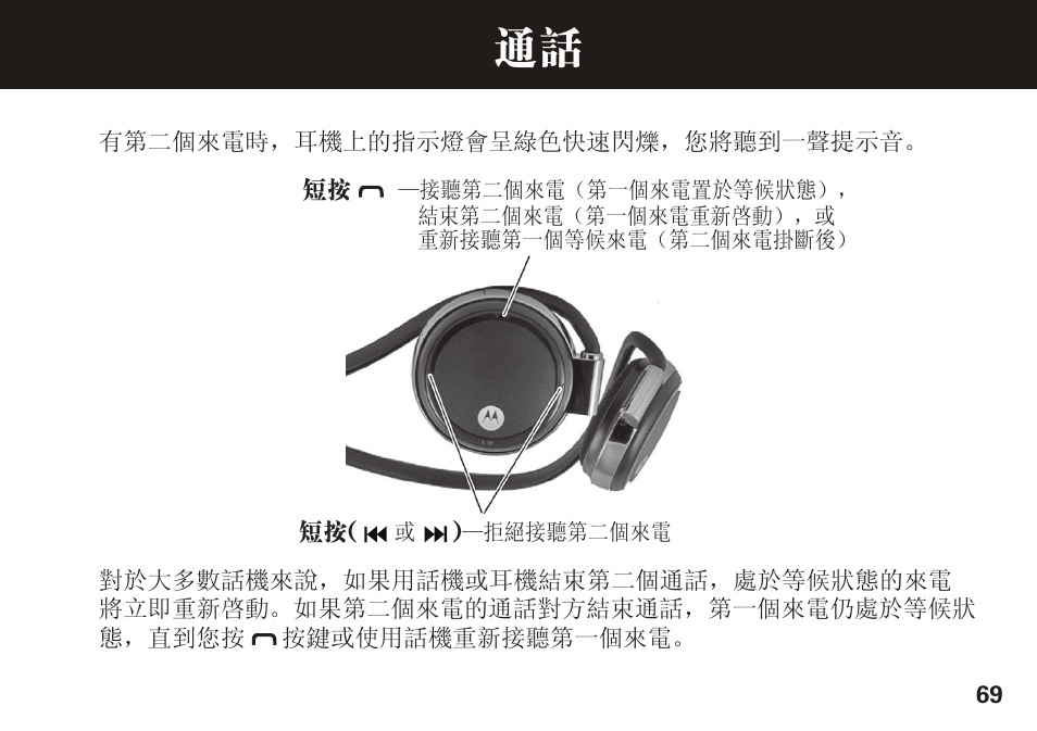Motorola S305 User Manual | Page 70 / 82