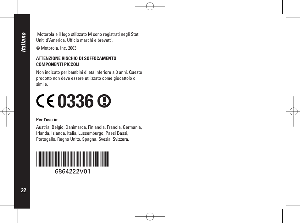 Motorola PMR446 User Manual | Page 112 / 134