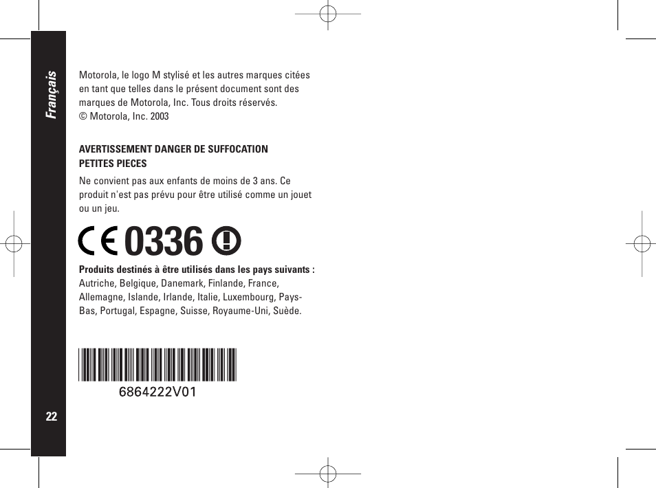 Motorola PMR446 User Manual | Page 44 / 134