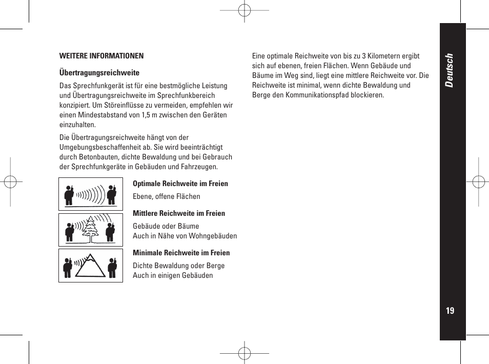 Deutsch | Motorola PMR446 User Manual | Page 63 / 134