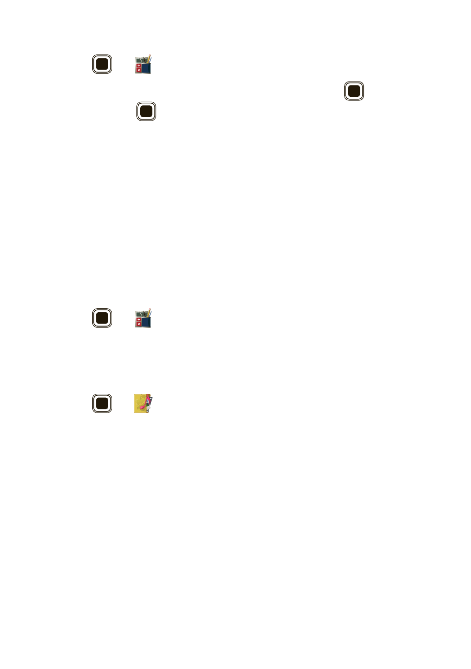 Alarm, Calculator & currency convertor, File manager | Motorola EX112 User Manual | Page 35 / 70