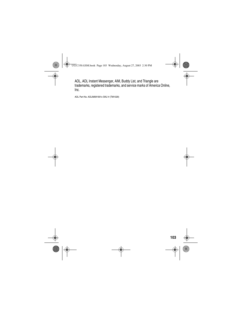 Motorola C256 User Manual | Page 105 / 120