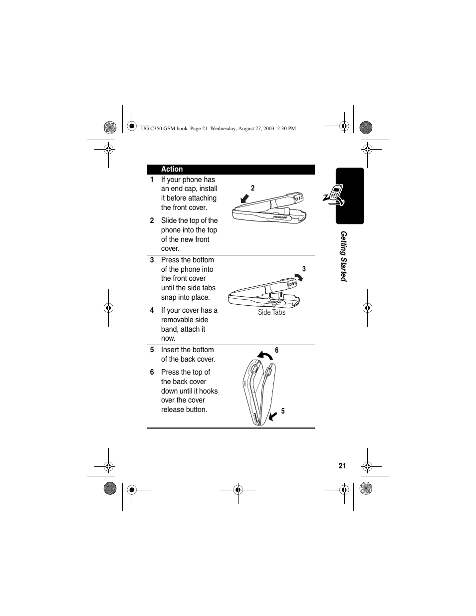 Motorola C256 User Manual | Page 23 / 120