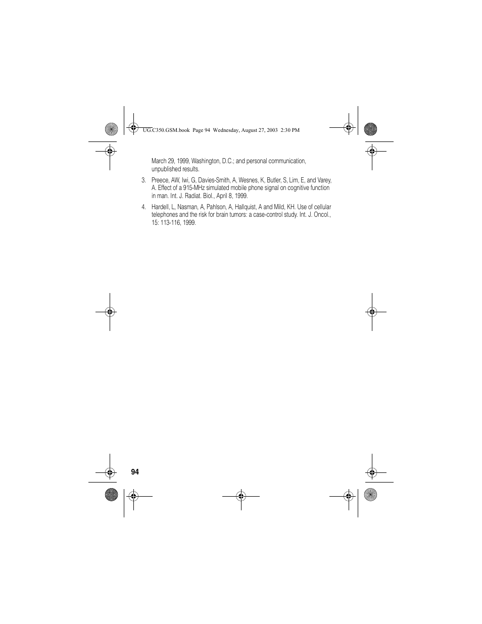 Motorola C256 User Manual | Page 96 / 120