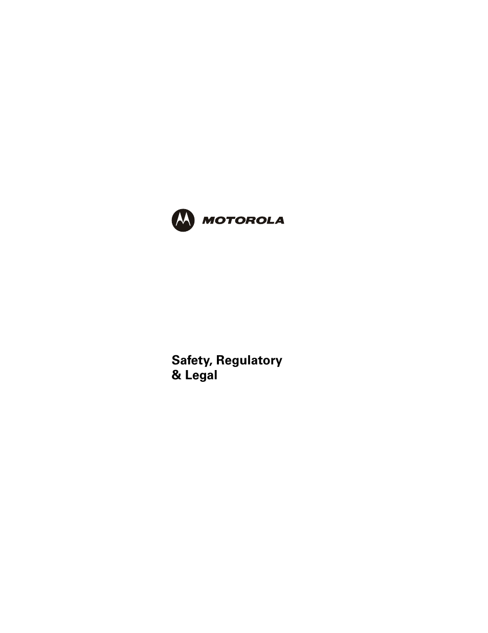 Motorola XT300 User Manual | 30 pages