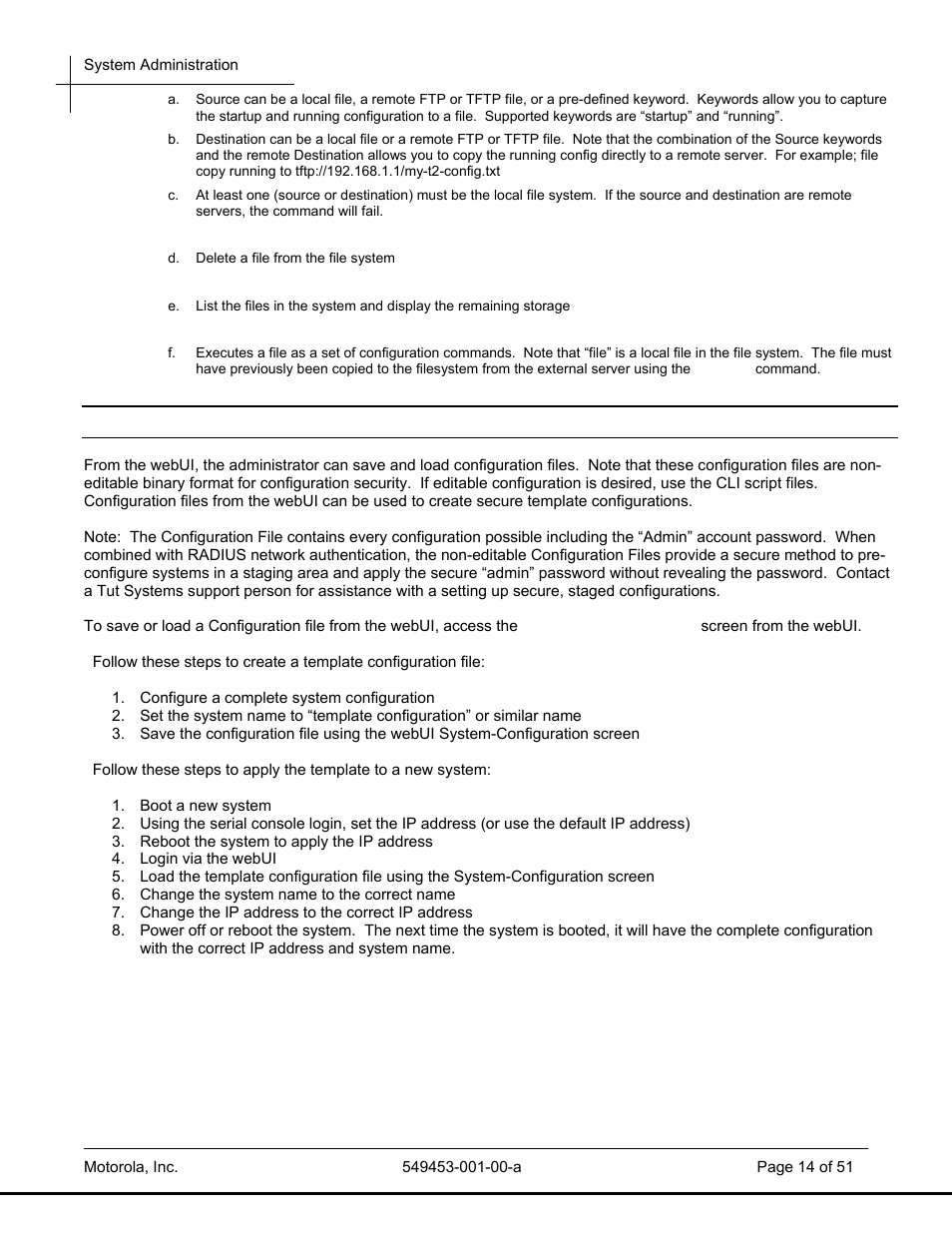 Motorola POWERBROADBAND T2-2500 User Manual | Page 14 / 51
