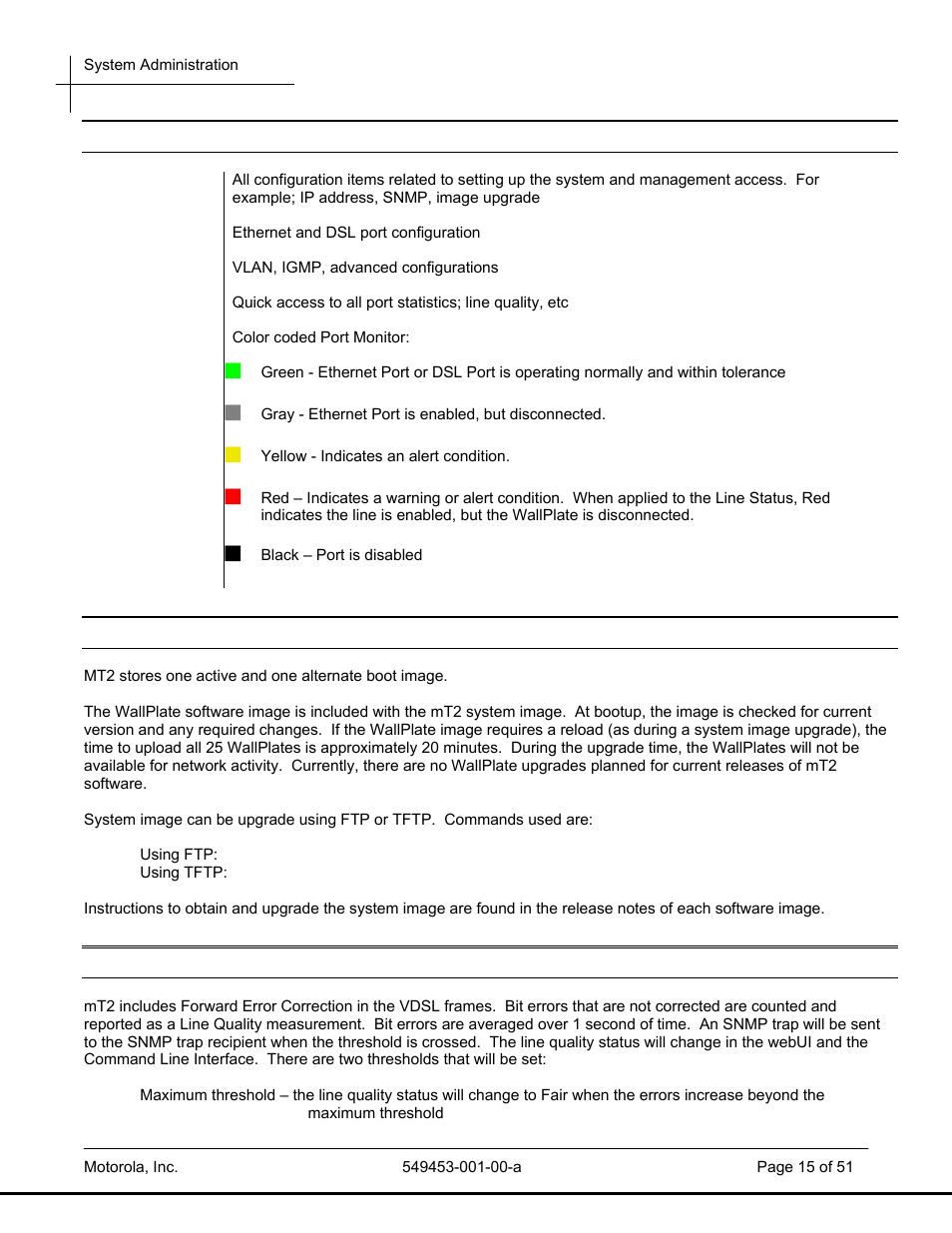 Motorola POWERBROADBAND T2-2500 User Manual | Page 15 / 51