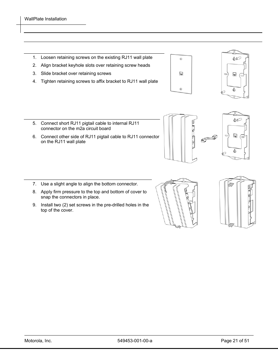 Motorola POWERBROADBAND T2-2500 User Manual | Page 21 / 51