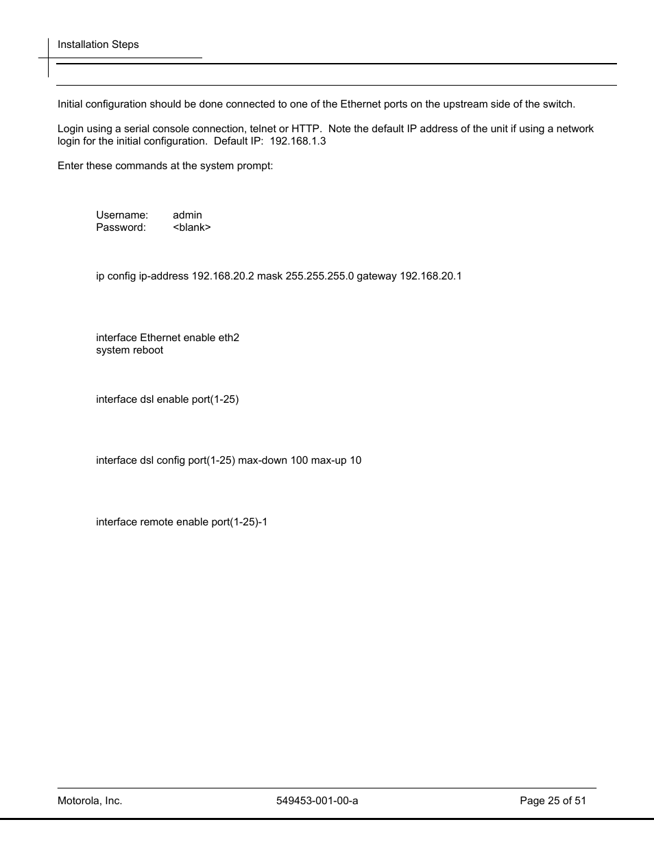 Motorola POWERBROADBAND T2-2500 User Manual | Page 25 / 51