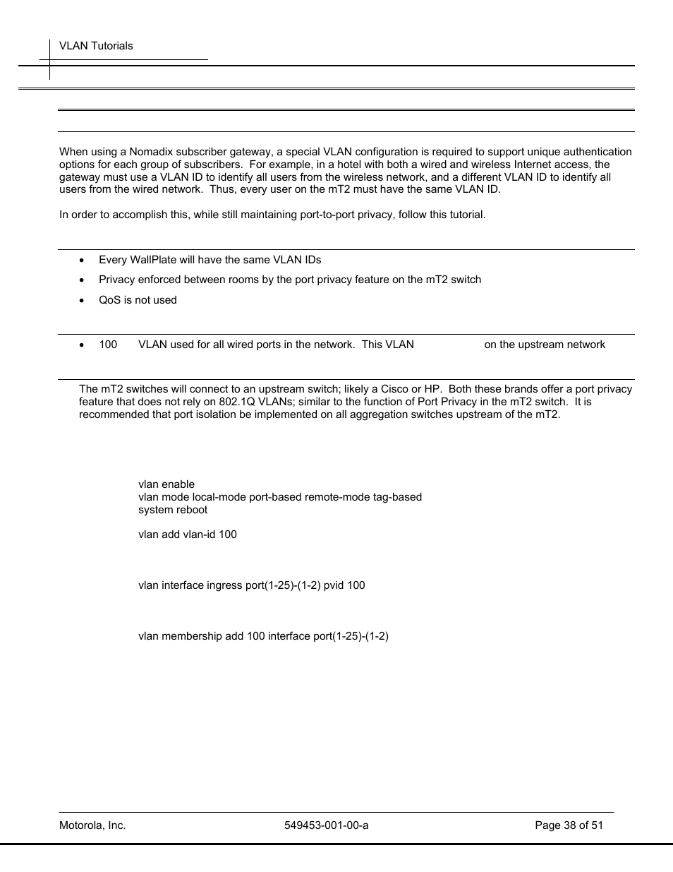 Motorola POWERBROADBAND T2-2500 User Manual | Page 38 / 51