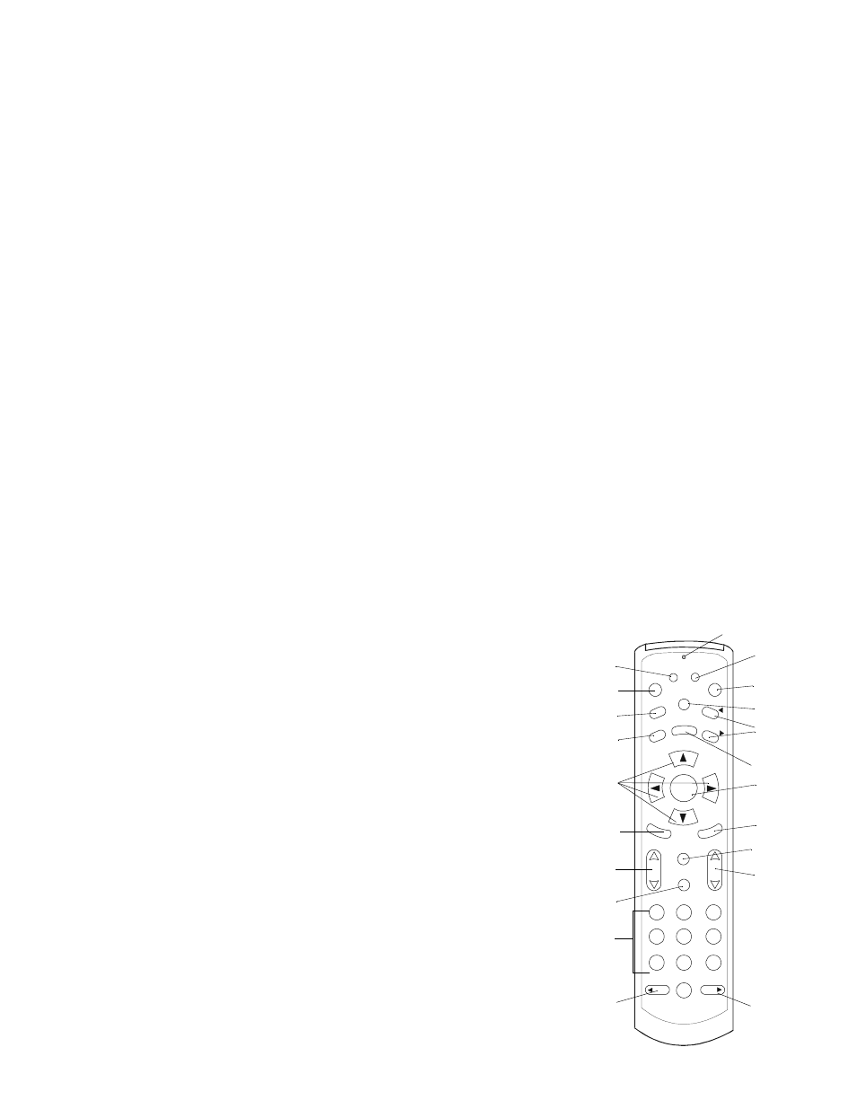 Src-200 remote control keys, Emote, Ontrol | Motorola RG2200 User Manual | Page 21 / 88