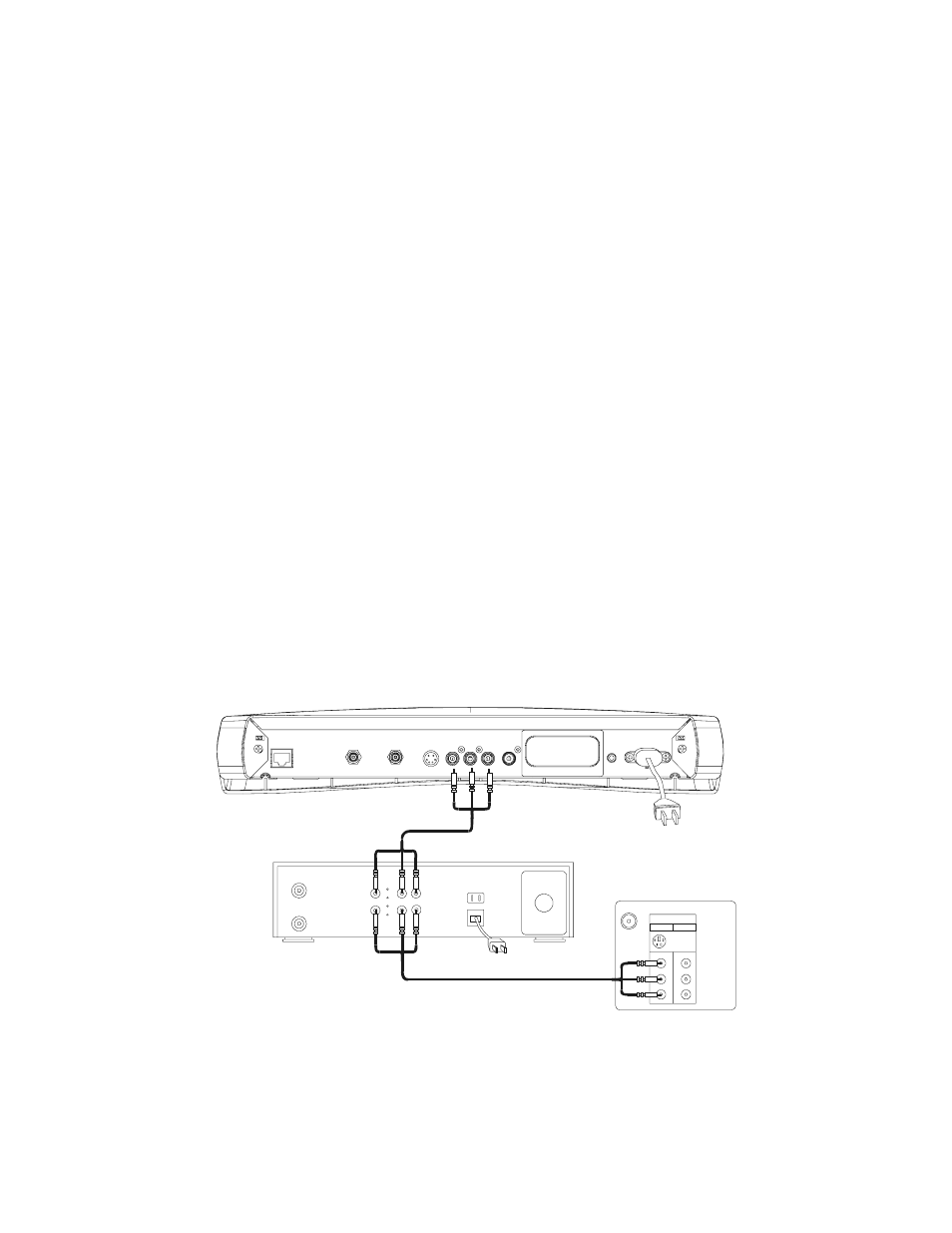 Vcr tv1 | Motorola RG2200 User Manual | Page 63 / 88