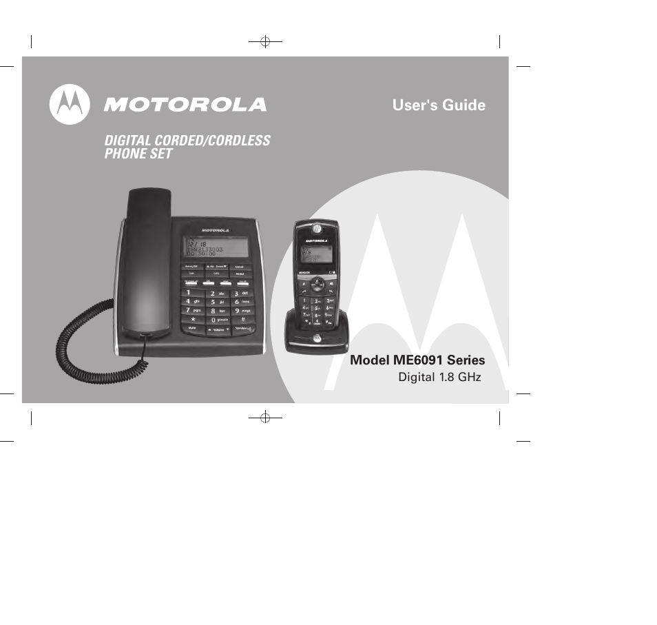 Motorola ME6091 User Manual | 47 pages