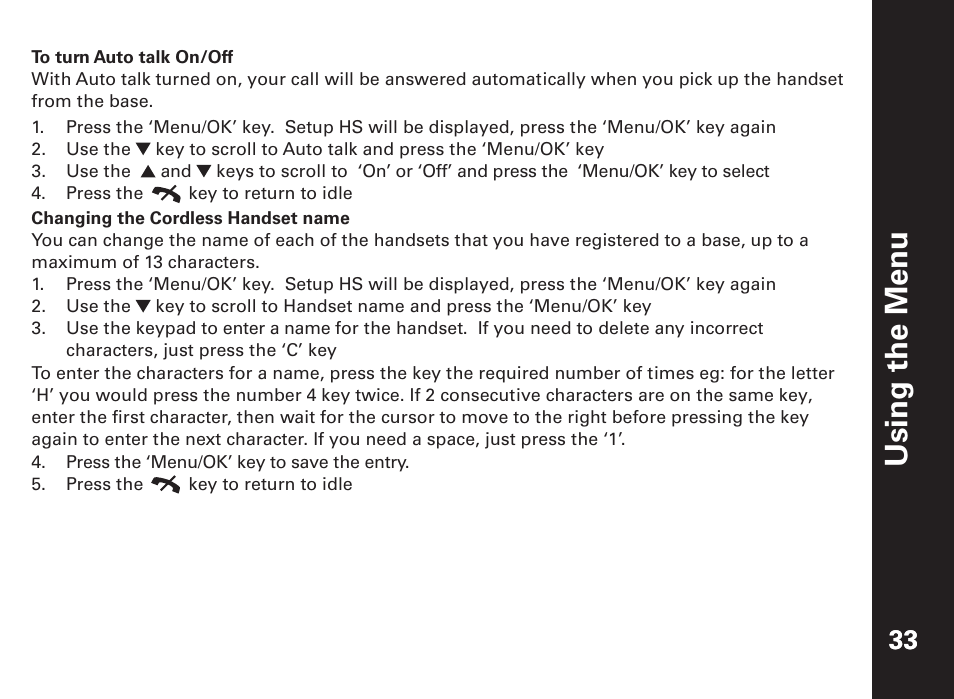 Une m e ht g ni s u | Motorola ME6091 User Manual | Page 35 / 47