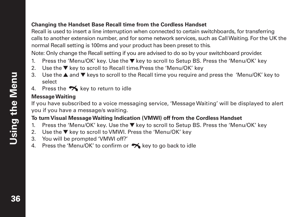 Une m e ht g ni s u | Motorola ME6091 User Manual | Page 38 / 47
