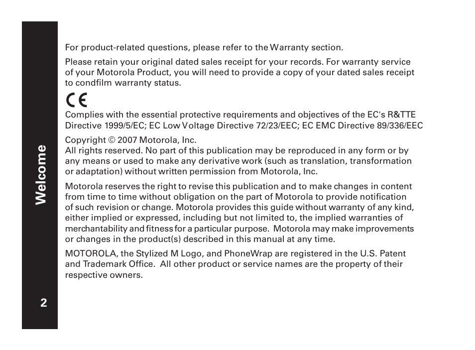 Motorola ME6091 User Manual | Page 4 / 47