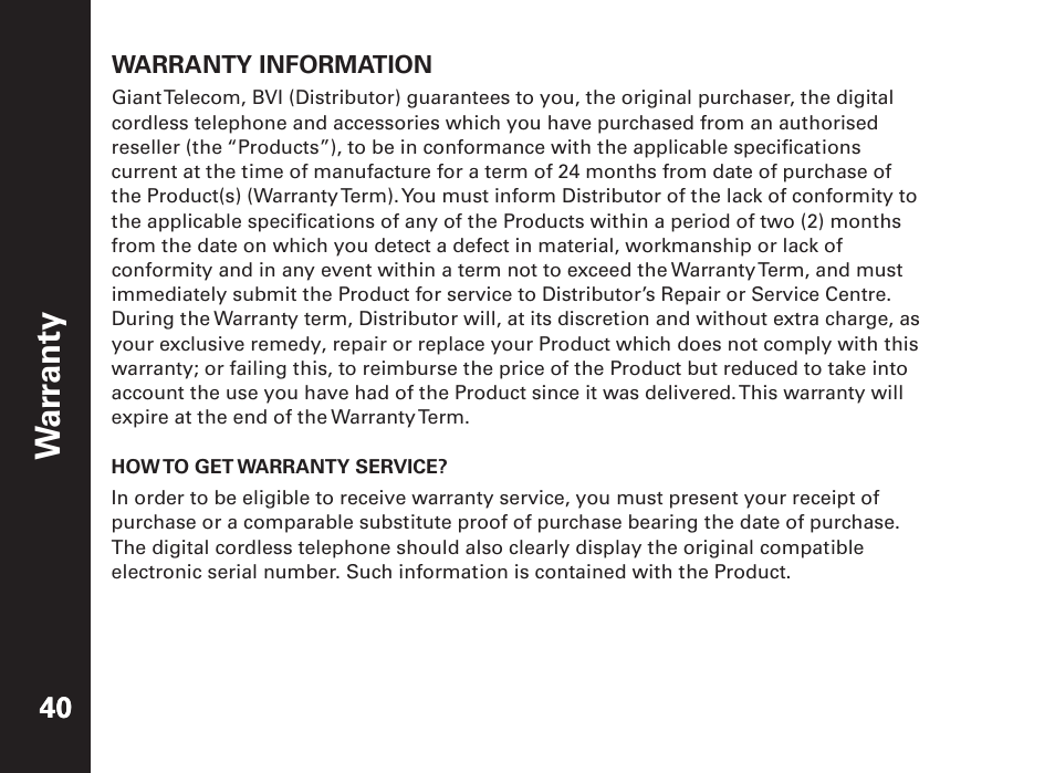 Yt na rr a w | Motorola ME6091 User Manual | Page 42 / 47