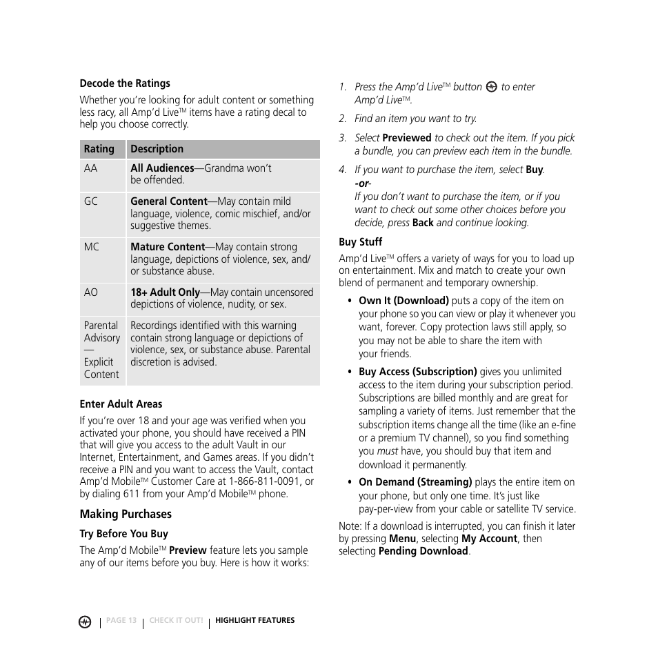 Motorola E816 User Manual | Page 14 / 72