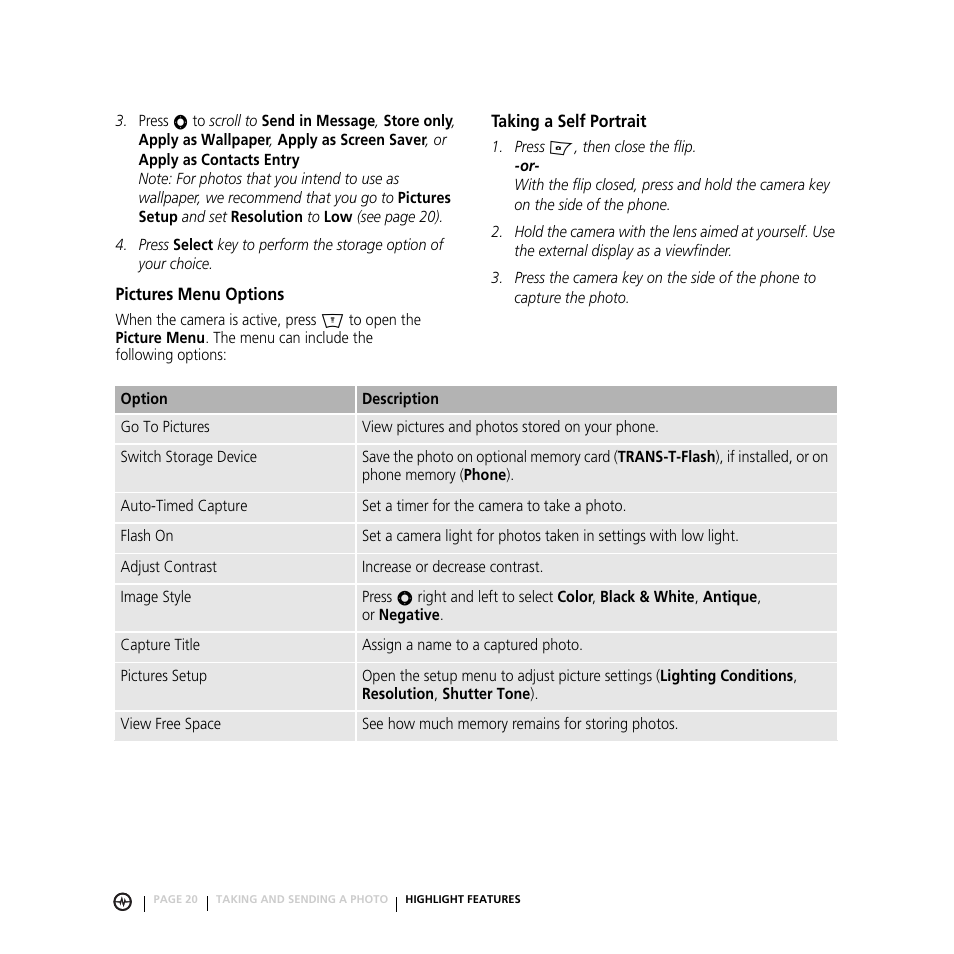 Motorola E816 User Manual | Page 21 / 72
