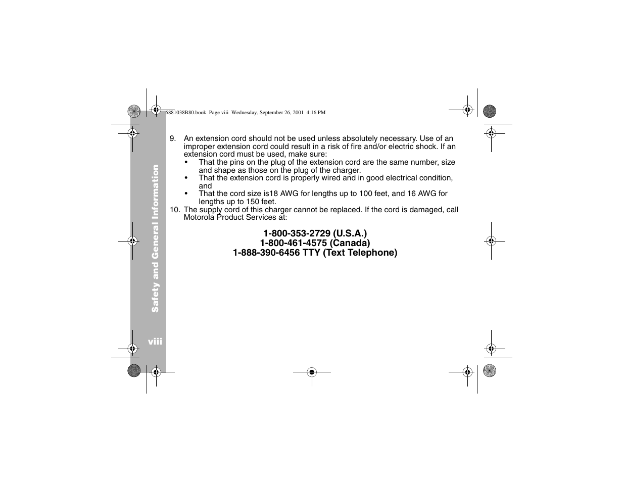 Motorola XV2100 User Manual | Page 14 / 60