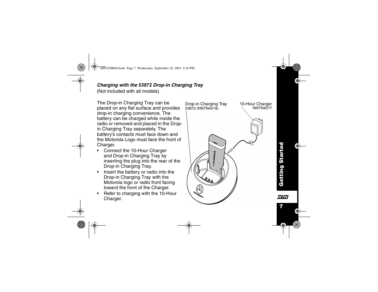 Motorola XV2100 User Manual | Page 19 / 60