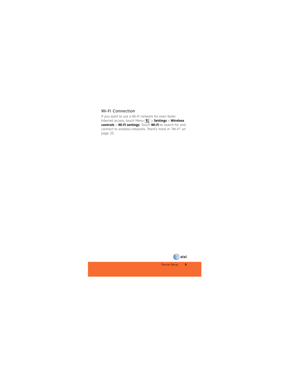 Wi-fi connection | Motorola BACKFLIP 68000202422-A User Manual | Page 7 / 34