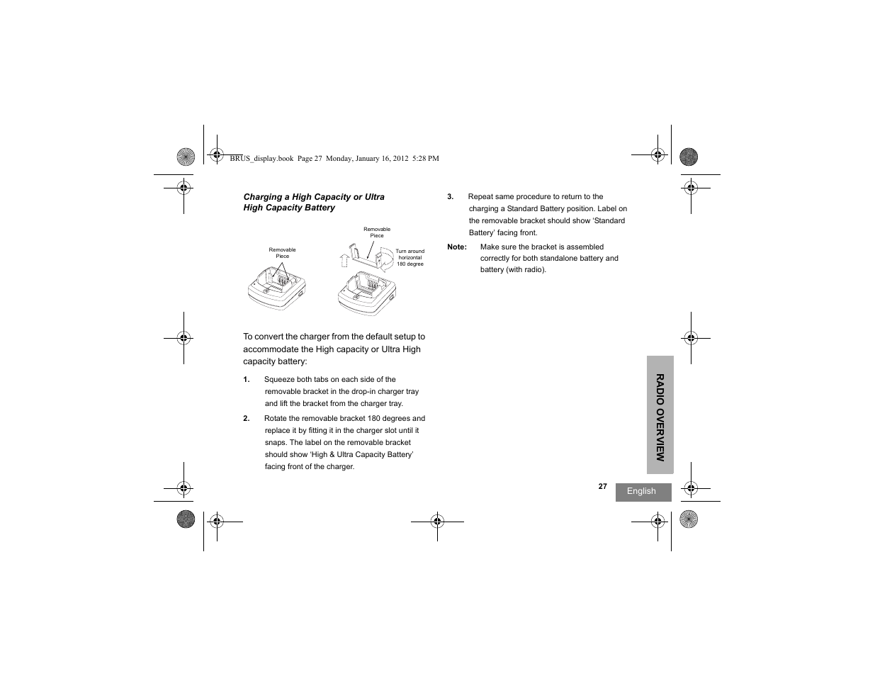 Motorola RDV2080D User Manual | Page 29 / 104