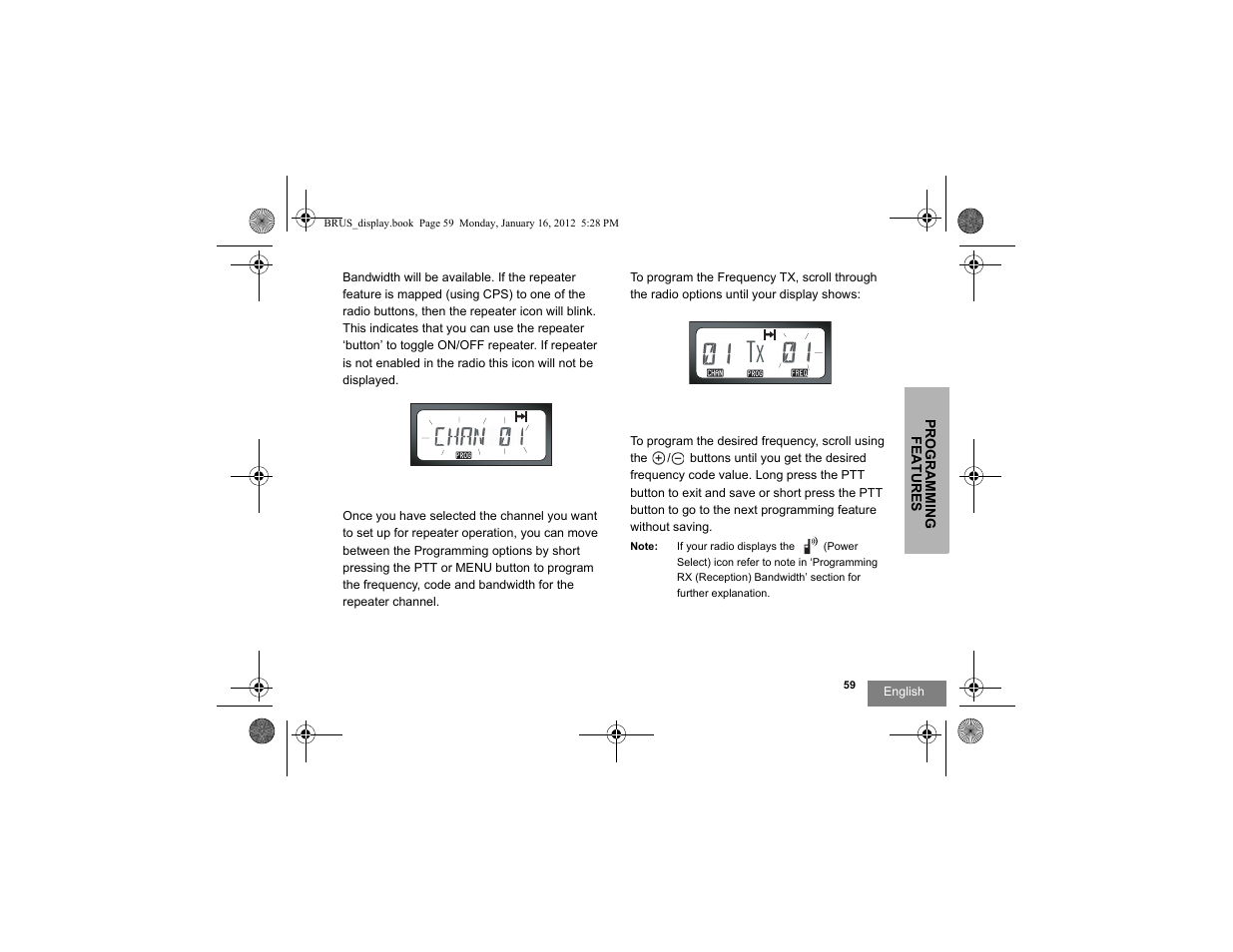 Motorola RDV2080D User Manual | Page 61 / 104