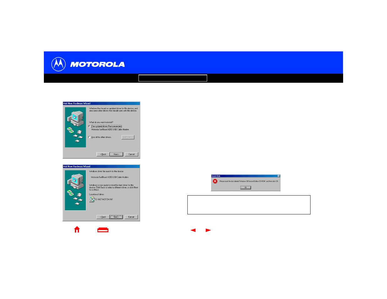 Motorola SURFboard Cable Modem User Manual | Page 19 / 66