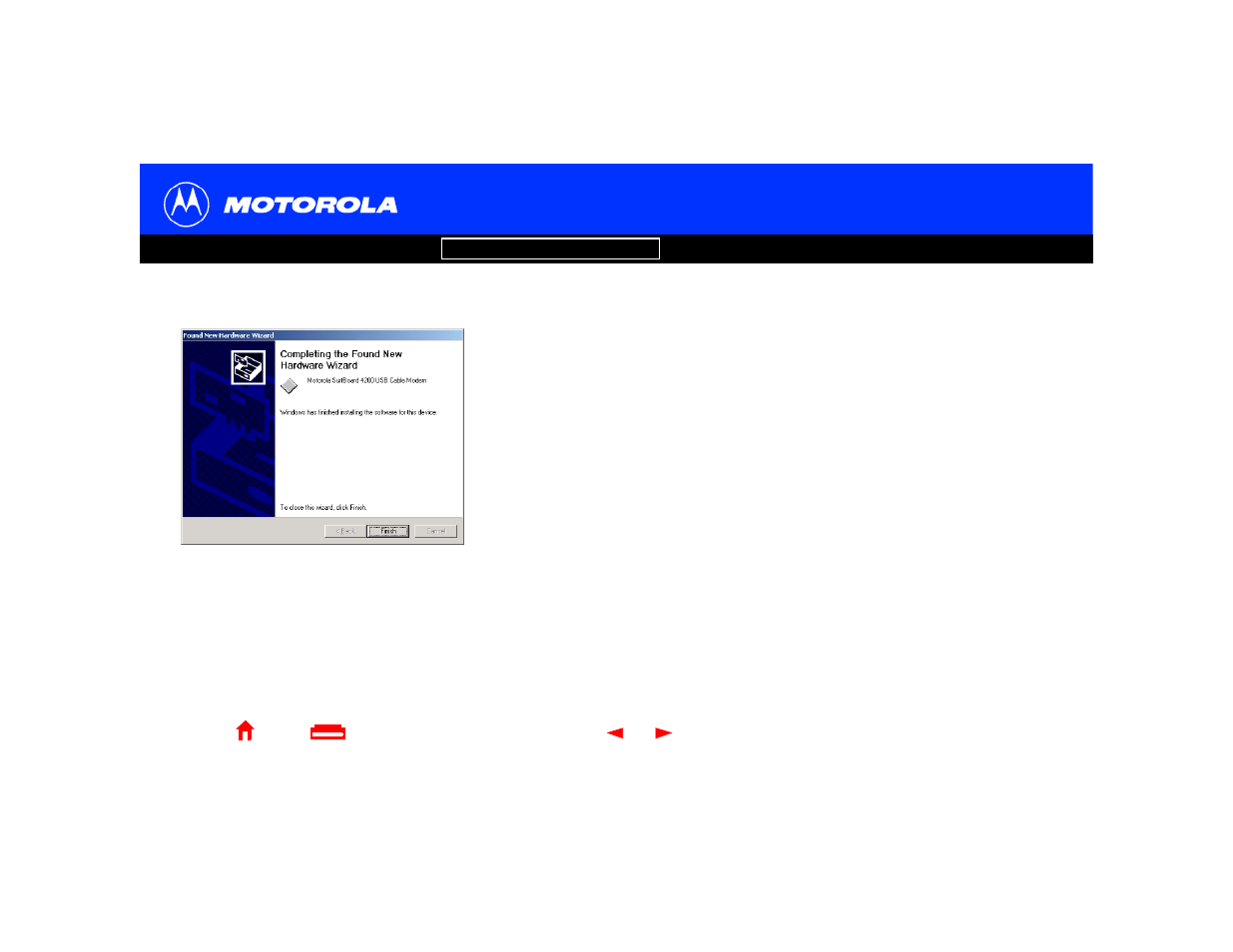 Motorola SURFboard Cable Modem User Manual | Page 24 / 66