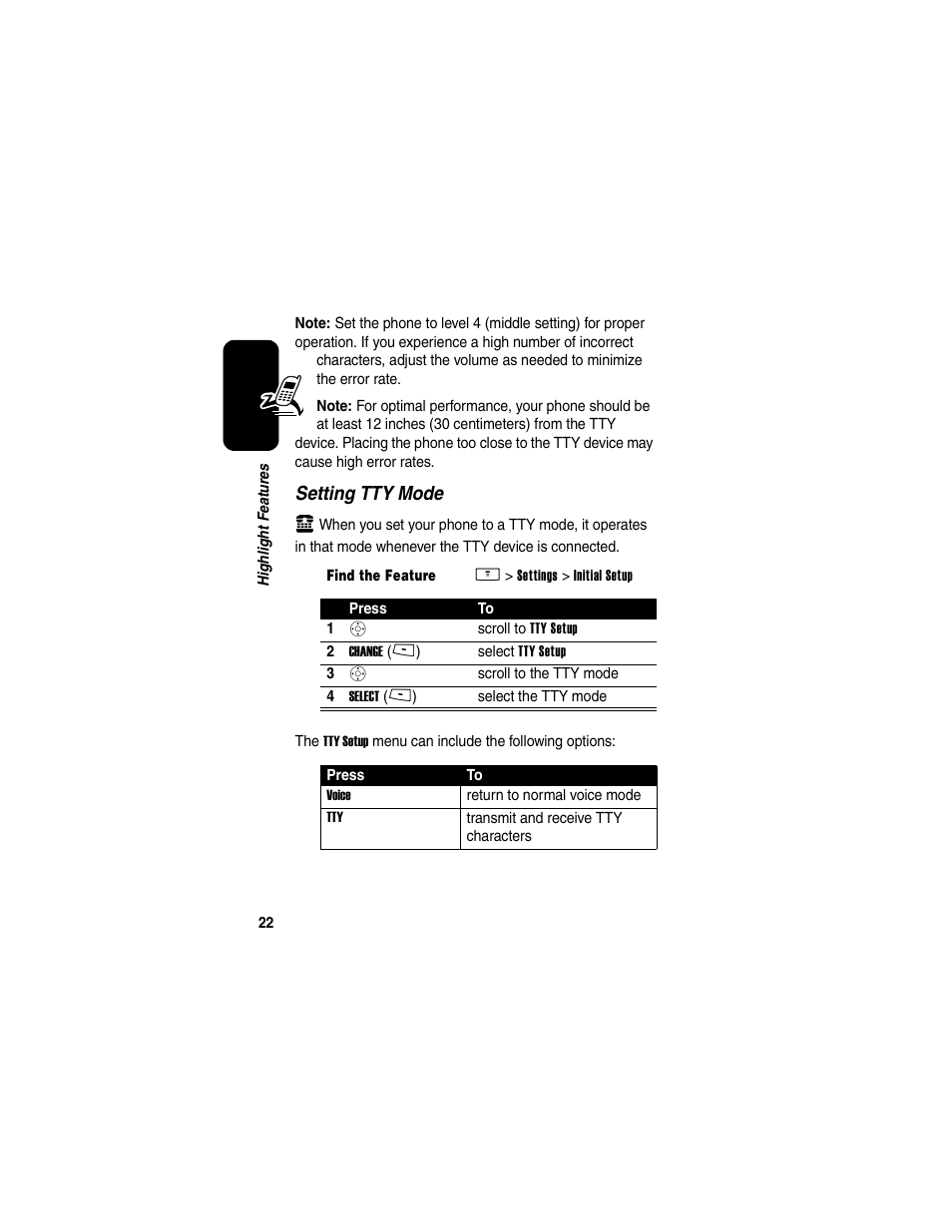 Motorola V260/V262 User Manual | Page 24 / 122