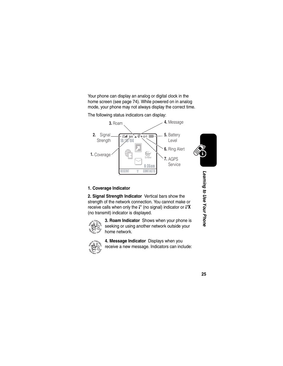 Ux á | Motorola V260/V262 User Manual | Page 27 / 122