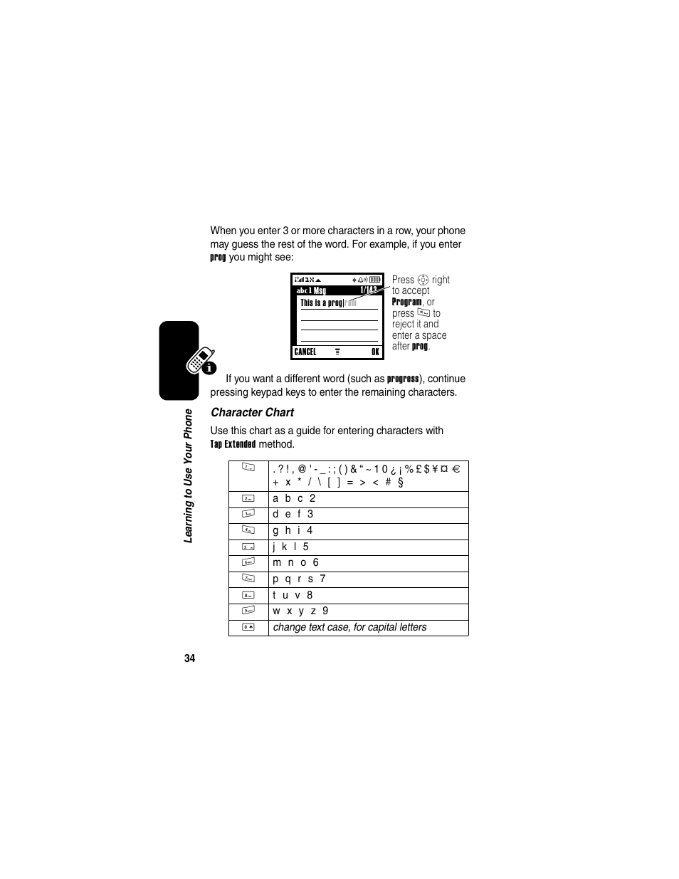 Motorola V260/V262 User Manual | Page 36 / 122