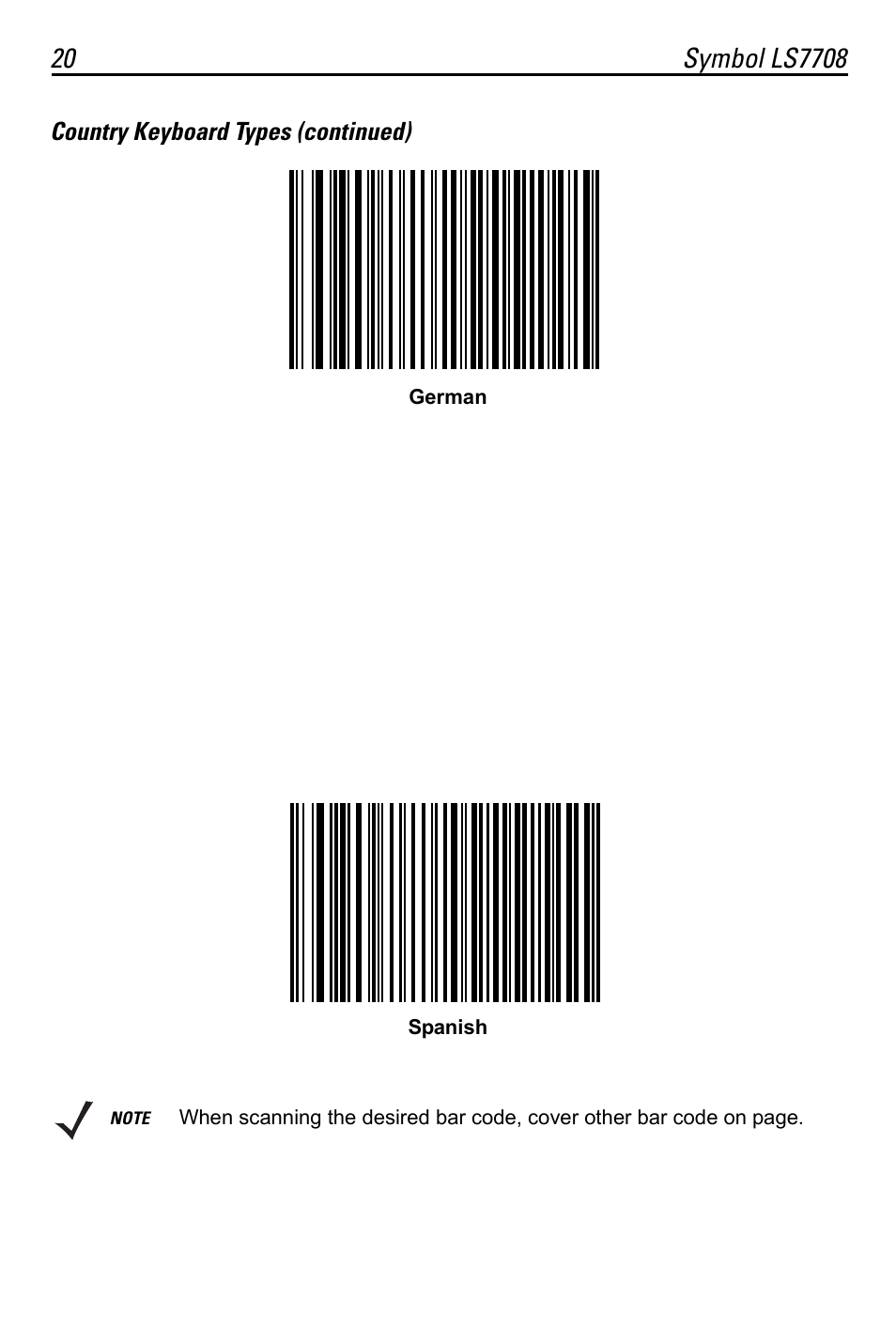 Motorola LS7708 User Manual | Page 20 / 36