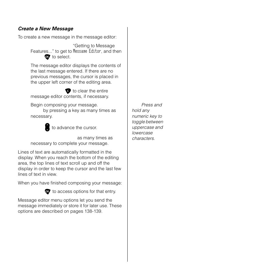 Motorola SATELLITE 9505 User Manual | Page 141 / 228