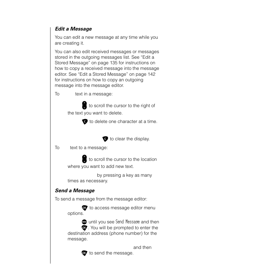 Motorola SATELLITE 9505 User Manual | Page 142 / 228