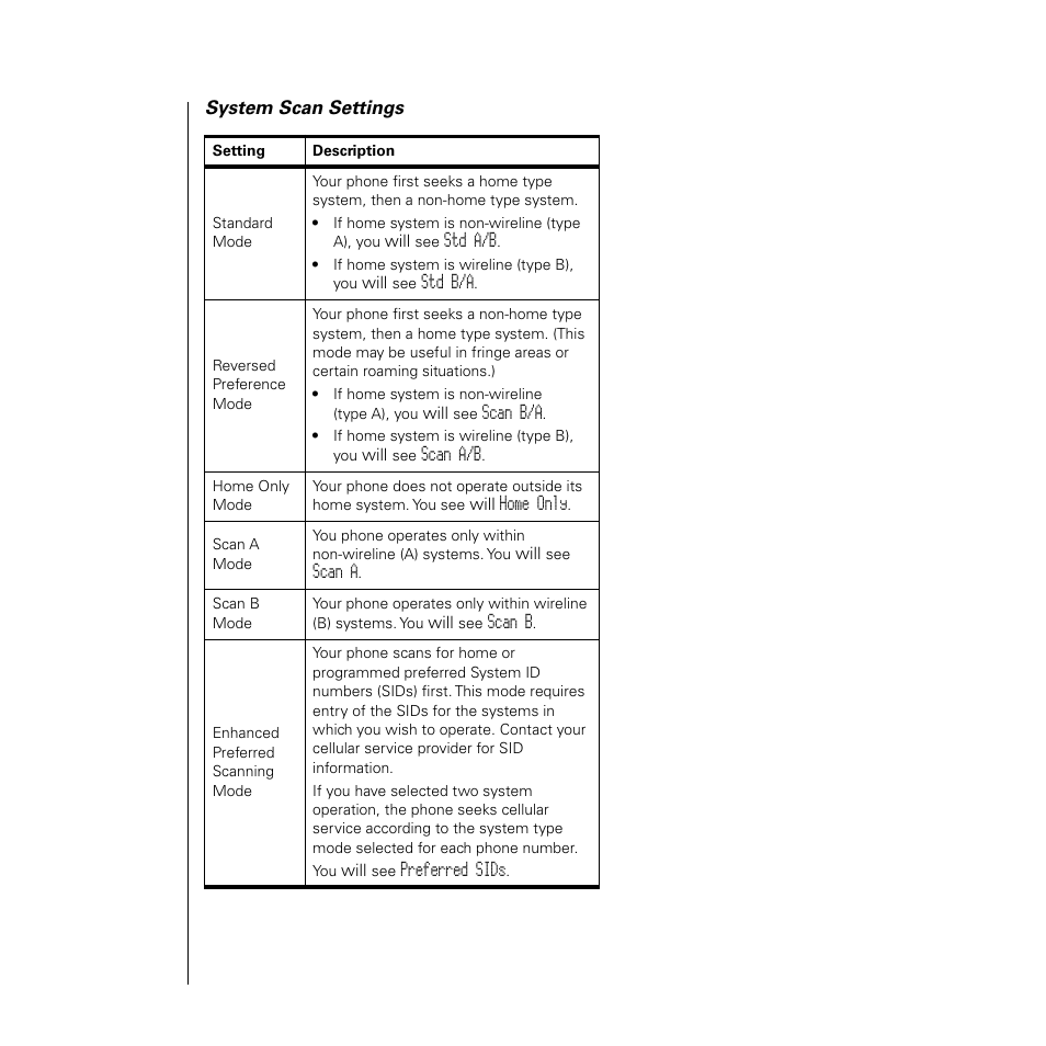 Motorola SATELLITE 9505 User Manual | Page 178 / 228