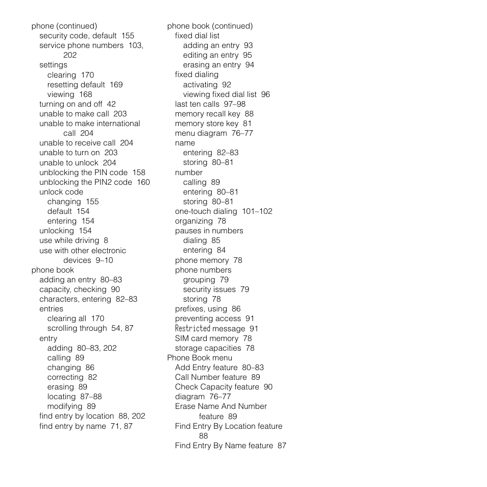 Motorola SATELLITE 9505 User Manual | Page 219 / 228