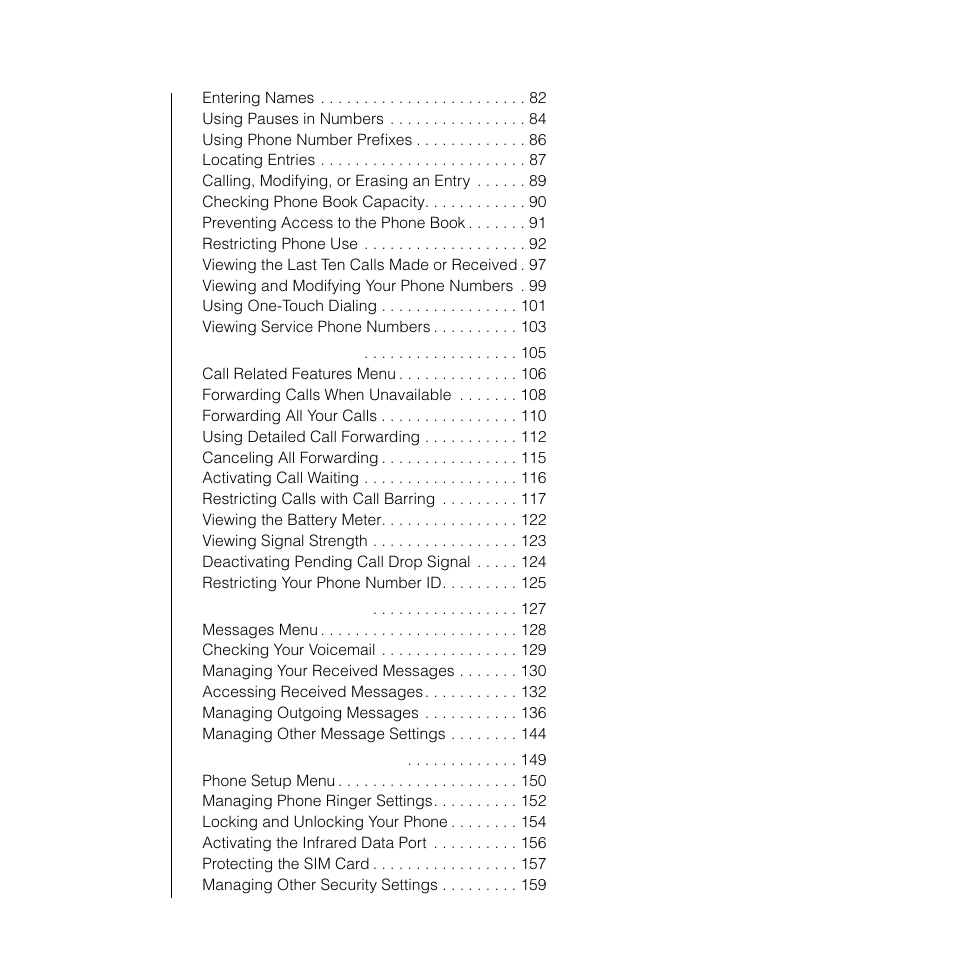 Motorola SATELLITE 9505 User Manual | Page 8 / 228