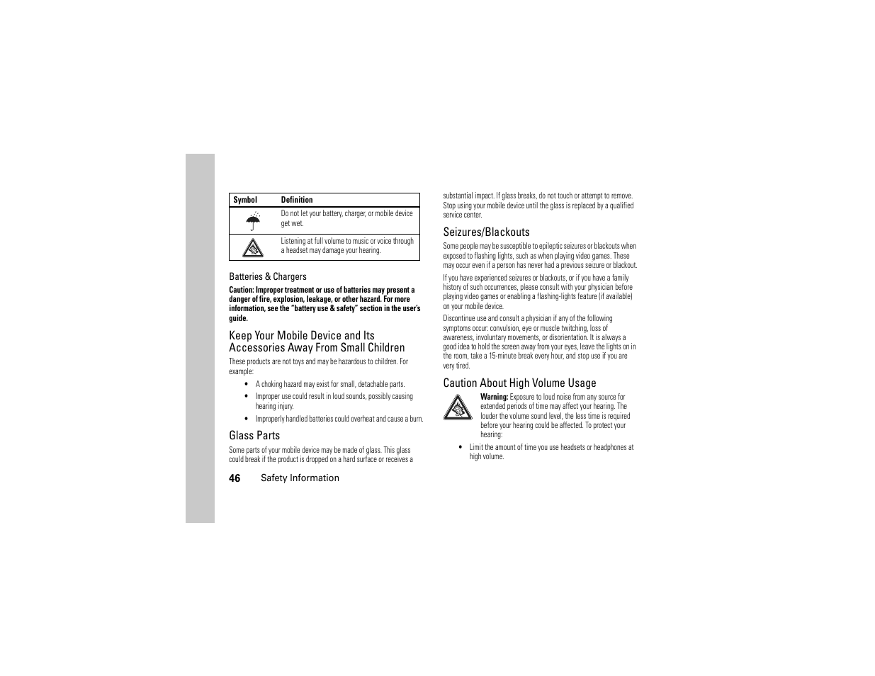 Motorola Evoke QA4 User Manual | Page 48 / 124