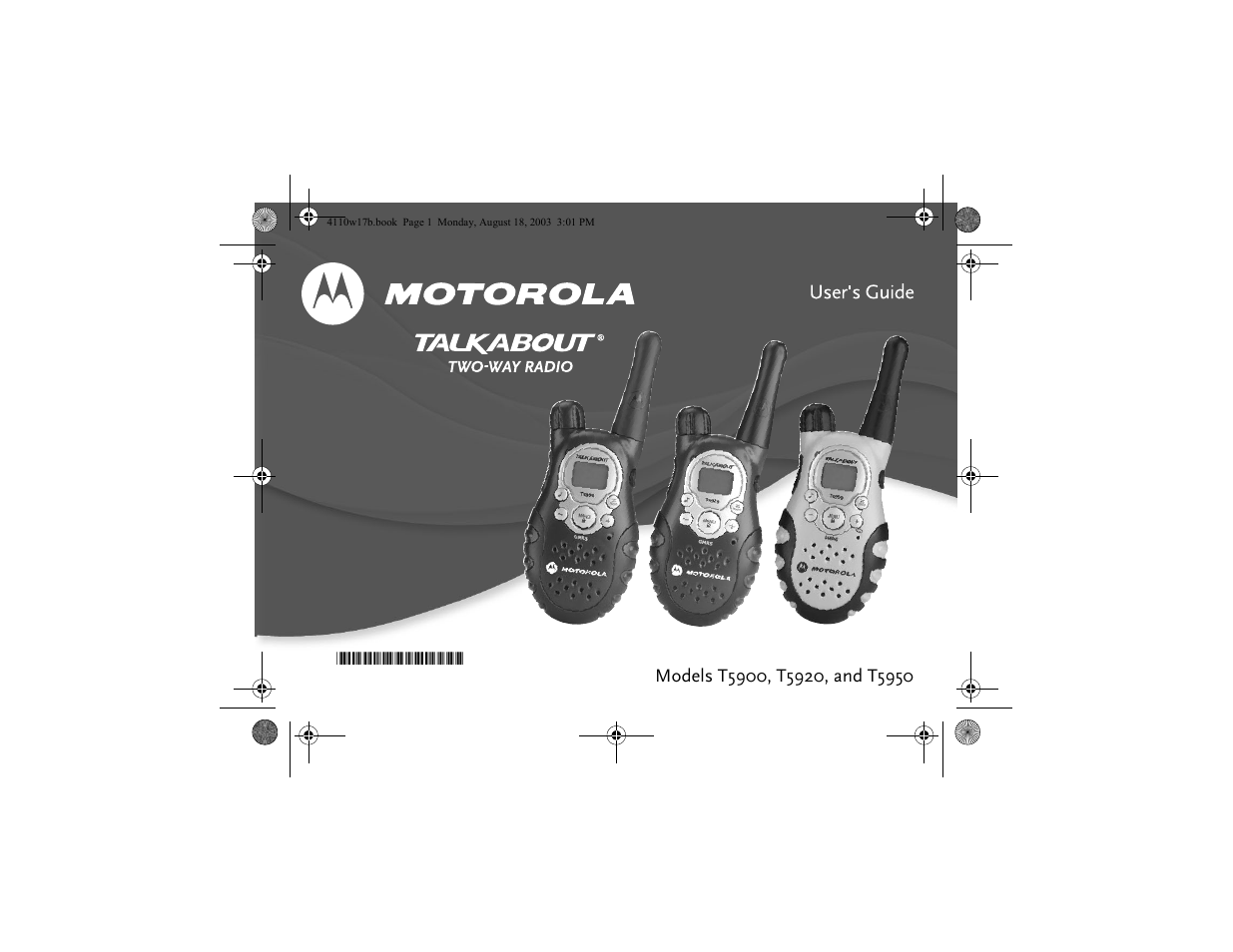Motorola T5900 User Manual | 36 pages