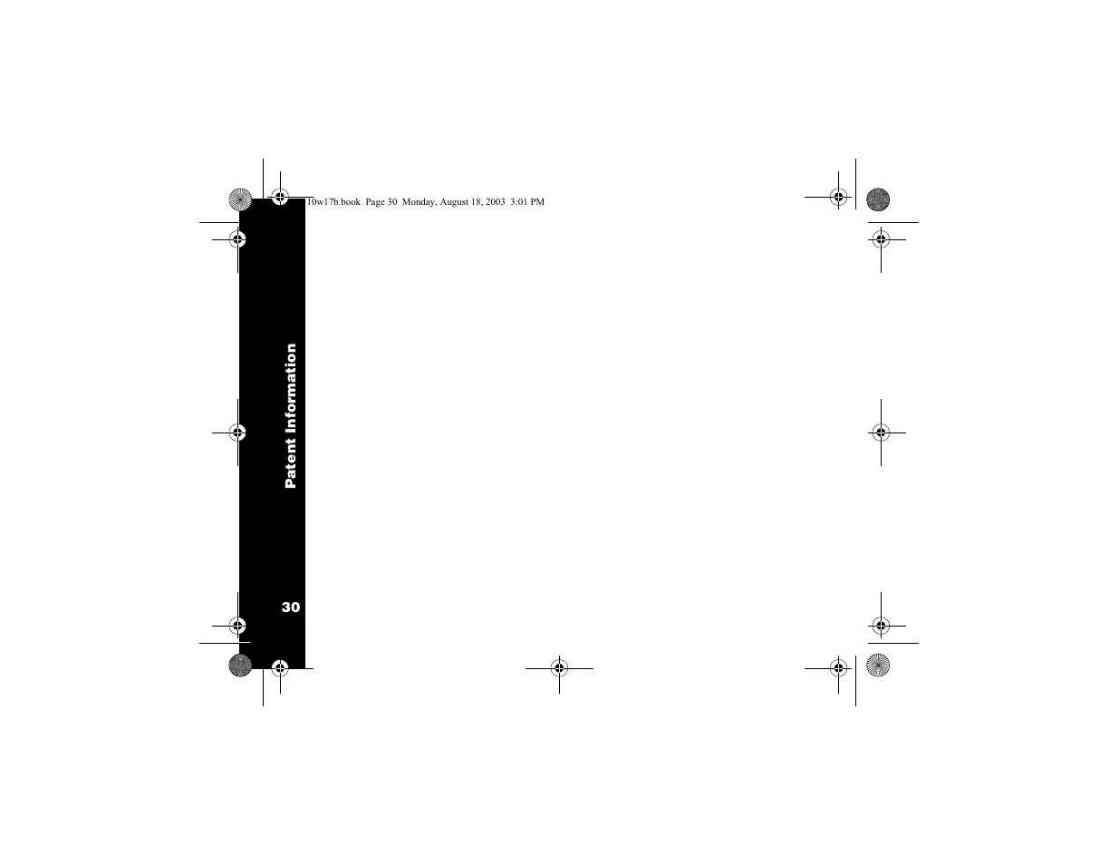 Patent information, Export law assurances | Motorola T5900 User Manual | Page 32 / 36