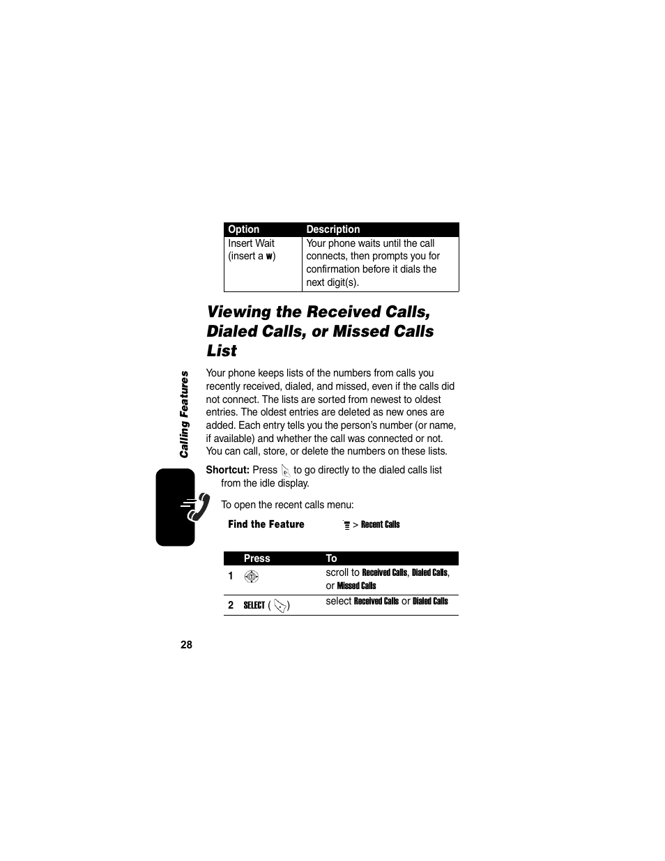 Motorola C155 User Manual | Page 30 / 120